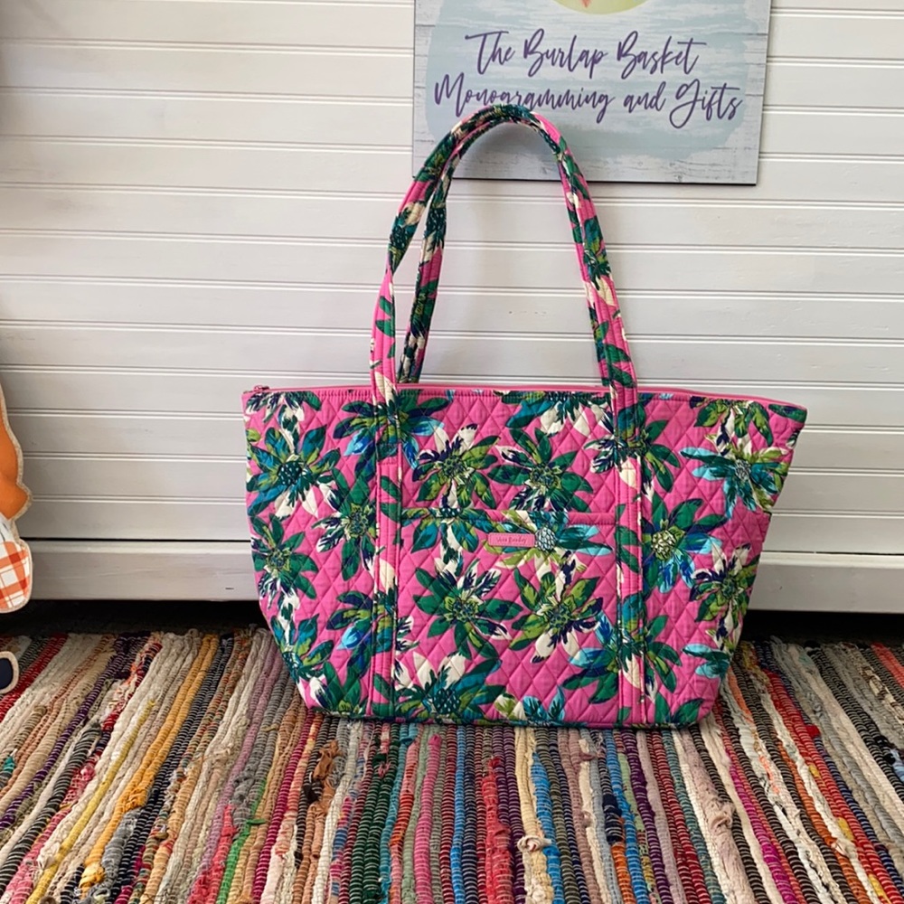 Vera Bradley Miller Bag in tropical paradise.